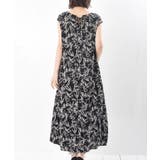 フレンチスリーブプリントワンピース | rps | 詳細画像46 