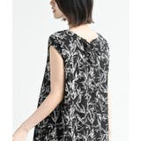 フレンチスリーブプリントワンピース | rps | 詳細画像7 