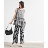 綿麻プリントイージーパンツ | rps | 詳細画像10 