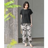 綿麻プリントイージーパンツ | rps | 詳細画像2 