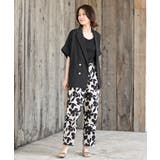 綿麻プリントイージーパンツ | rps | 詳細画像26 