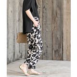 綿麻プリントイージーパンツ | rps | 詳細画像27 