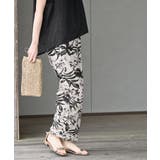 綿麻プリントイージーパンツ | rps | 詳細画像3 