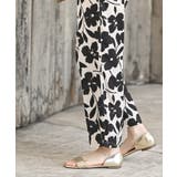 綿麻プリントイージーパンツ | rps | 詳細画像33 