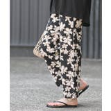 綿麻プリントイージーパンツ | rps | 詳細画像39 