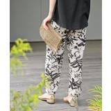 綿麻プリントイージーパンツ | rps | 詳細画像8 