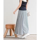 ６枚ハギレーヨンフレアースカート | rps | 詳細画像23 