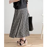 ６枚ハギレーヨンフレアースカート | rps | 詳細画像7 