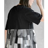 プリント切替ワンピース | rps | 詳細画像16 