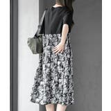 プリント切替ワンピース | rps | 詳細画像4 