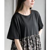 プリント切替ワンピース | rps | 詳細画像40 