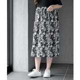 プリント切替ワンピース | rps | 詳細画像9 