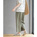 シーチングワッシャーらくちんワイドパンツ | rps | 詳細画像23