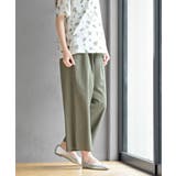シーチングワッシャーらくちんワイドパンツ | rps | 詳細画像25