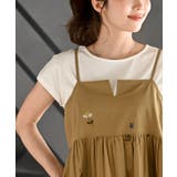 ＴシャツＳＥＴ花刺繍キャミソールアンサンブル | rps | 詳細画像14 
