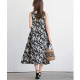 レーヨンプリントフレアーワンピース | rps | 詳細画像12 