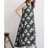 レーヨンプリントフレアーワンピース | rps | 詳細画像20 