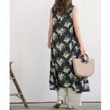 レーヨンプリントフレアーワンピース | rps | 詳細画像21 