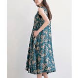 レーヨンプリントフレアーワンピース | rps | 詳細画像28 