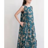 レーヨンプリントフレアーワンピース | rps | 詳細画像30 