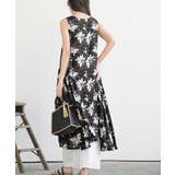 レーヨンプリントフレアーワンピース | rps | 詳細画像4 