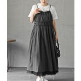 ＴシャツＳＥＴギャザーキャミワンピース | rps | 詳細画像1 