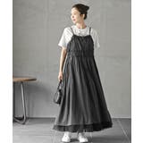 ＴシャツＳＥＴギャザーキャミワンピース | rps | 詳細画像2 