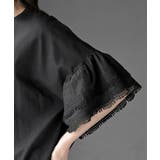 刺繍レーススリーブ切替カットＴ | rps | 詳細画像14 