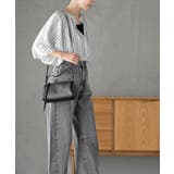 バンドカラーレーヨンプリントドルマンブラウス | rps | 詳細画像3 