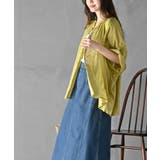 バンドカラーコットンドルマンブラウス | rps | 詳細画像19 