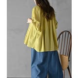 バンドカラーコットンドルマンブラウス | rps | 詳細画像20 