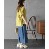 バンドカラーコットンドルマンブラウス | rps | 詳細画像21 