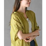 バンドカラーコットンドルマンブラウス | rps | 詳細画像25 