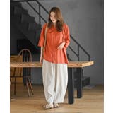 バンドカラーコットンドルマンブラウス | rps | 詳細画像26 