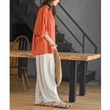 バンドカラーコットンドルマンブラウス | rps | 詳細画像29 