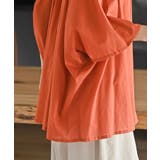 バンドカラーコットンドルマンブラウス | rps | 詳細画像33 