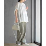 バンドカラーコットンドルマンブラウス | rps | 詳細画像37 