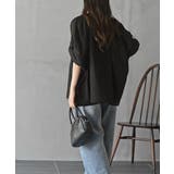 バンドカラーコットンドルマンブラウス | rps | 詳細画像4 