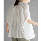 バンドカラーコットンドルマンブラウス | rps | 詳細画像40 