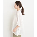 バンドカラーコットンドルマンブラウス | rps | 詳細画像42 