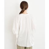 バンドカラーコットンドルマンブラウス | rps | 詳細画像43 