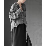 裾タック２ＷＡＹデニムＢＩＧシャツ | rps | 詳細画像3 