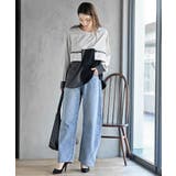 デニムバレルレッグパンツ | rps | 詳細画像15 