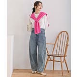 デニムバレルレッグパンツ | rps | 詳細画像17 