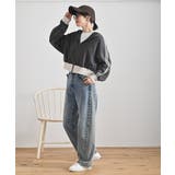 デニムバレルレッグパンツ | rps | 詳細画像20 