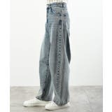 デニムバレルレッグパンツ | rps | 詳細画像22 