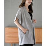 ハーフスリーブトッパーテーラージャケット | rps | 詳細画像17 