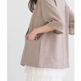 リネンライク半袖ジャケット | rps | 詳細画像25 