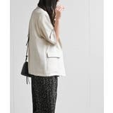 リネンライク半袖ジャケット | rps | 詳細画像29 