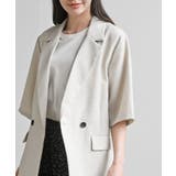 リネンライク半袖ジャケット | rps | 詳細画像32 